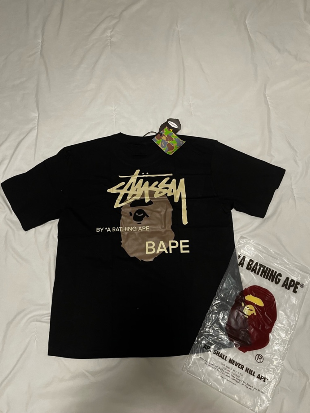 Black Graphic Short Sleeve Tee
